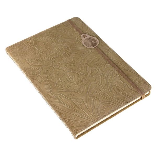 Ежедневник LETTS Baroque А5 датированный л в линейку бежевый