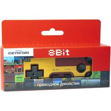 Геймпад RETRO GENESIS Controller 8 Bit P1 красный