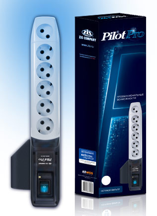 Сетевой фильтр Pilot PRO (3 м) белый белый