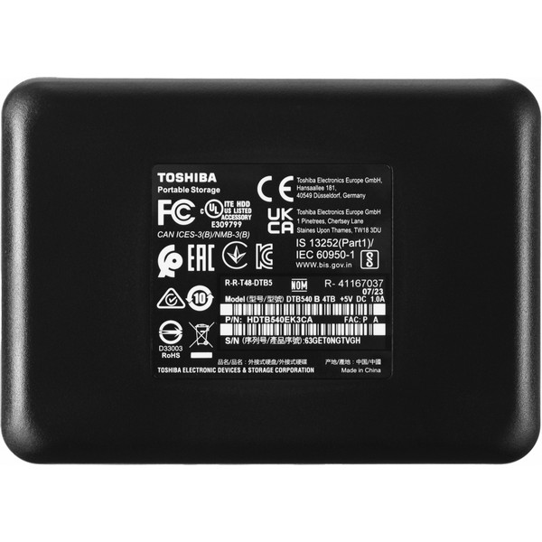 Жесткий диск Toshiba Canvio Basics портативный HDD 2.5 